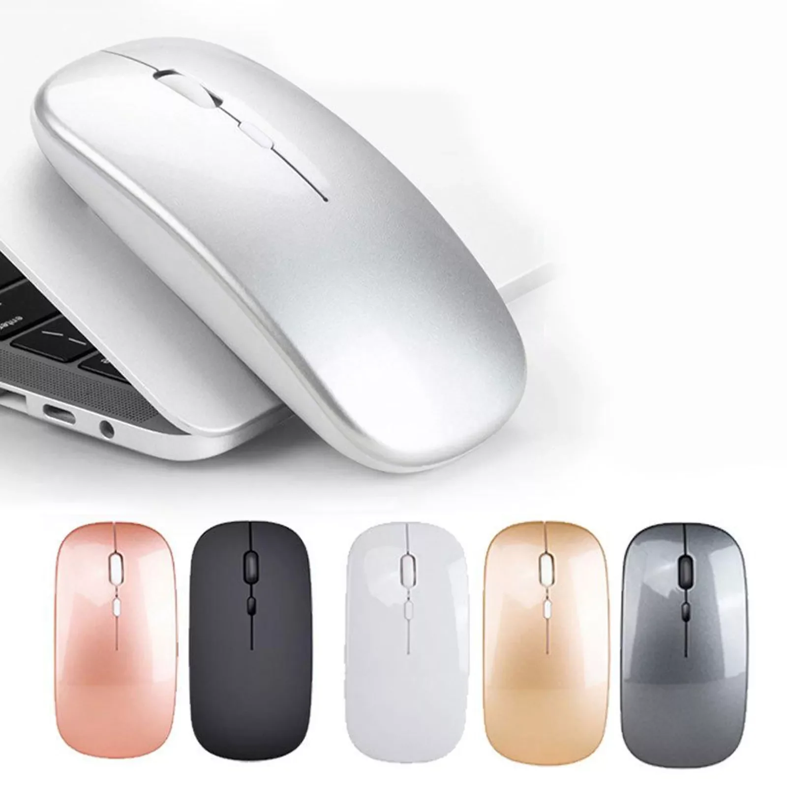 Wireless Computer Mouse 2.4G Do Bluetooth LEVOU Silencioso Mouse Sem Fio Mouse Do Laptop, Ampla Compatibilidade
Wireless Computer Mouse 2.4G Do Bluetooth LEVOU Silencioso Mouse Sem Fio Mouse Do Laptop, Ampla Compatibilidade