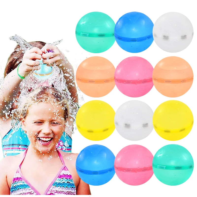 4/6/12 Reusable Water Bomb Ball Water Balloons Absorbent Ball Outdoor Water fun Pool Beach Play Toy Party Summer Fight Games
4/6/12 Reusable Water Bomb Ball Water Balloons Absorbent Ball Outdoor Water fun Pool Beach Play Toy Party Summer Fight Games