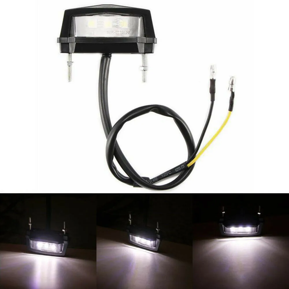 Motorcycle License Plate Light LED Number Plate Light Multi Use 12v Universal Black Motorcycle Signal Lamp Motocycle Lights
Motorcycle License Plate Light LED Number Plate Light Multi Use 12v Universal Black Motorcycle Signal Lamp Motocycle Lights