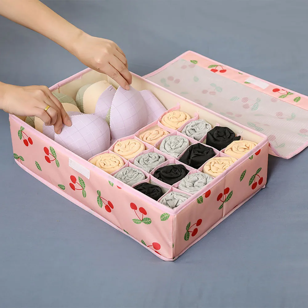 Underwear Organizer Fabric Home Organizing Oxford Cloth Socks Bra Storage Box With Lid
Underwear Organizer Fabric Home Organizing Oxford Cloth Socks Bra Storage Box With Lid