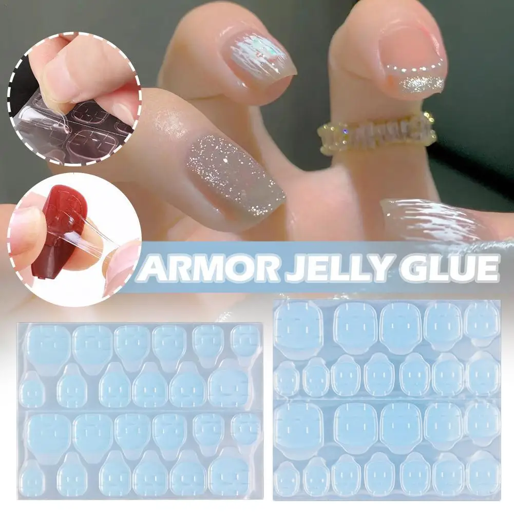 Transparent Nail Glue False Nail Reusable Adhesive False Nails Accessories And Tools Diy Double Sided Stickers Jelly
Transparent Nail Glue False Nail Reusable Adhesive False Nails Accessories And Tools Diy Double Sided Stickers Jelly