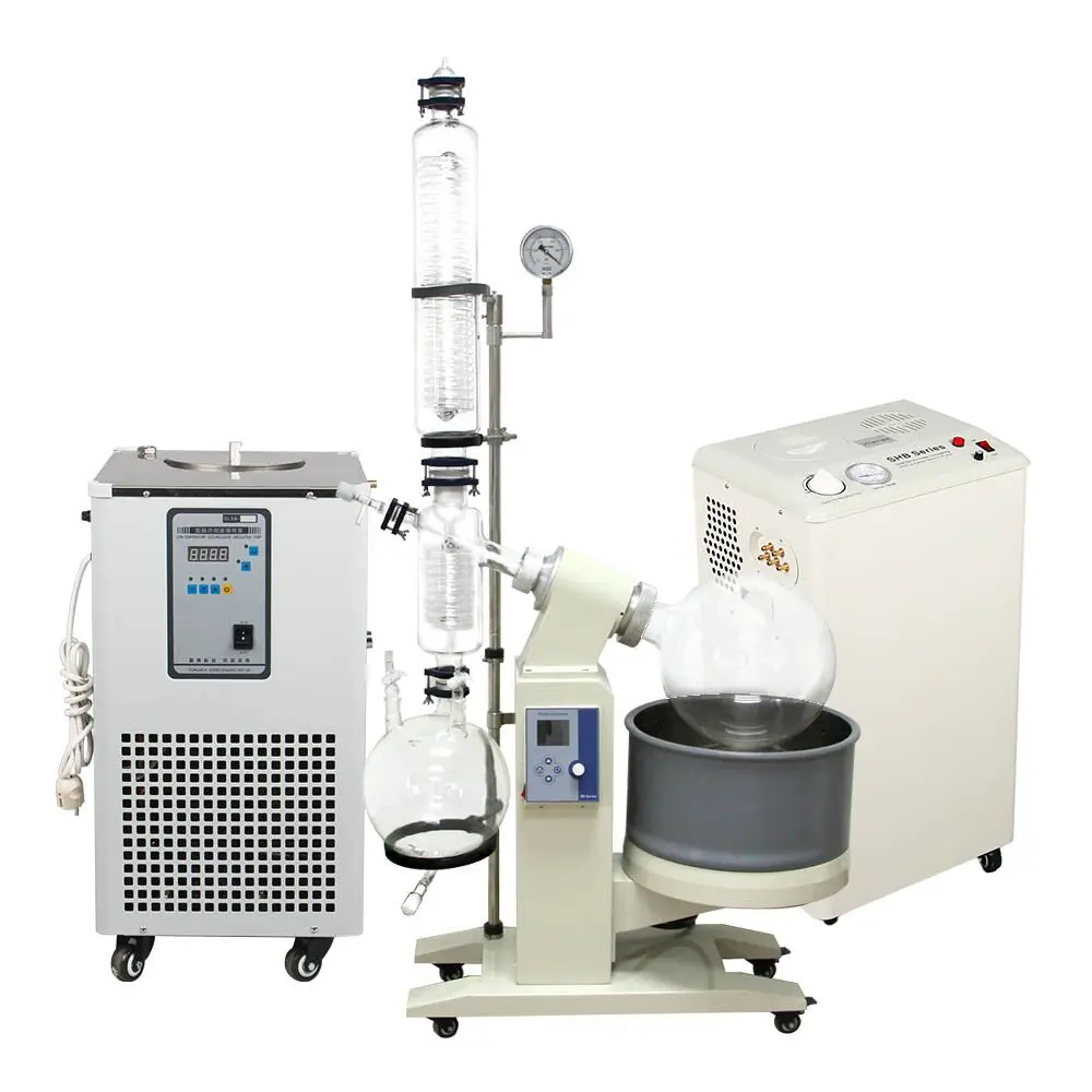 Digital Display auto rotavapor industrial distillation equipment 50l rotary evaporator turnkey
Digital Display auto rotavapor industrial distillation equipment 50l rotary evaporator turnkey