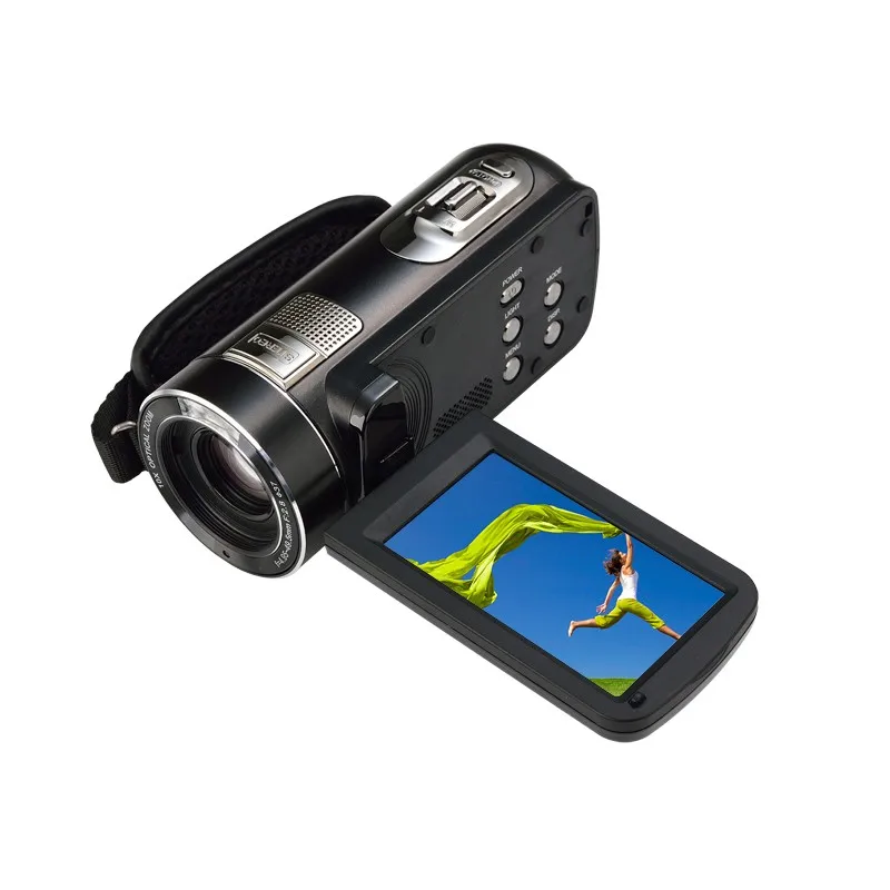 Super 1080P Full HD Digital Video Camera with 3.0'' Touch Display and 10X Optical Zoom 120x Digital Zoom Camcorder
Super 1080P Full HD Digital Video Camera with 3.0'' Touch Display and 10X Optical Zoom 120x Digital Zoom Camcorder