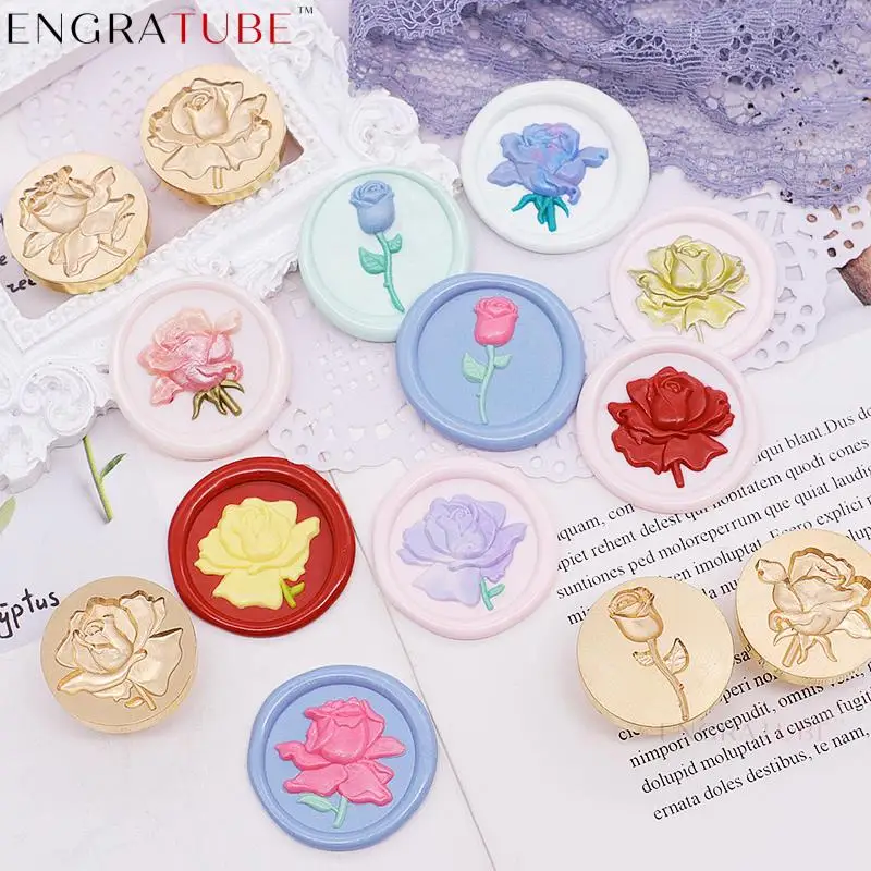 3D Rose Sealing Wax Seal Stamp Embossed Flowers Camellia Bluebell Craft Decorative Sealing Stamp Wedding Sealing Tools Post
3D Rose Sealing Wax Seal Stamp Embossed Flowers Camellia Bluebell Craft Decorative Sealing Stamp Wedding Sealing Tools Post