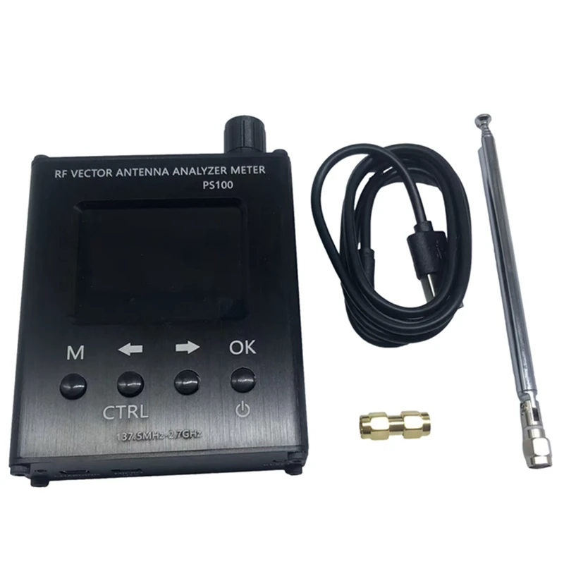 Antenna Analyzer PS100 (N1201SA) 137.5M - 2.7G Measuring Resistance Reactance Black
Antenna Analyzer PS100 (N1201SA) 137.5M - 2.7G Measuring Resistance Reactance Black