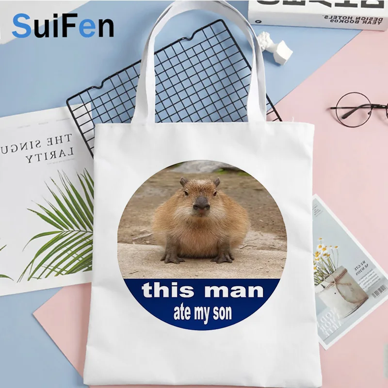 capybara shopping bag tote bolsa canvas jute bag shopping shopper bag reciclaje jute sac tissu
capybara shopping bag tote bolsa canvas jute bag shopping shopper bag reciclaje jute sac tissu