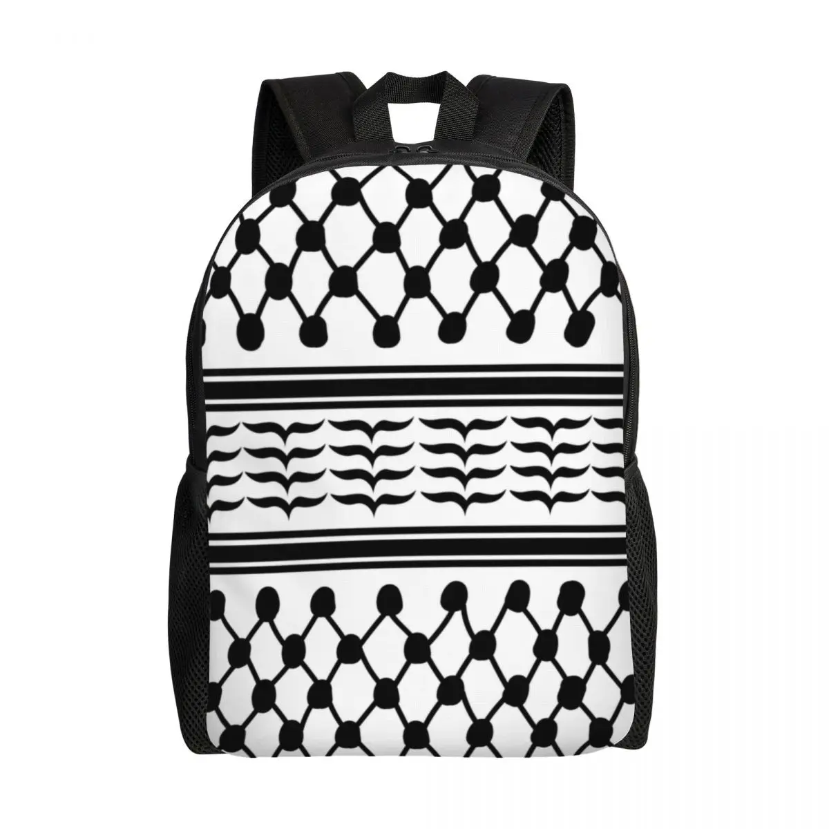 Palestinian Kufeya Laptop Backpack Men Women Casual Bookbag for School College Student Palestine Keffiyeh Embroidery Bag
Palestinian Kufeya Laptop Backpack Men Women Casual Bookbag for School College Student Palestine Keffiyeh Embroidery Bag