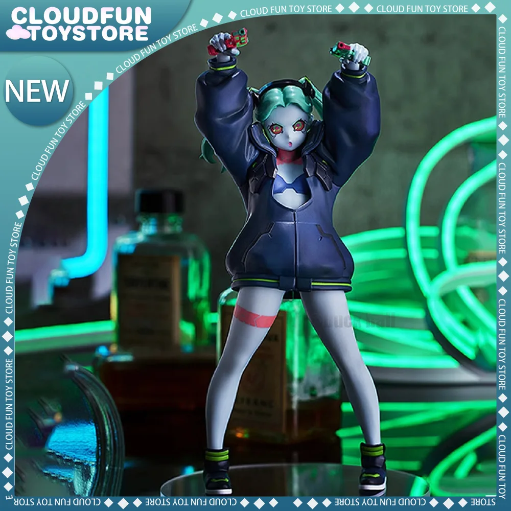 Аниме Cyberpunk:Edgerunners Рисунок Rebecca Фигурка Raise The Gun Статуя Модель Коллекция Декора