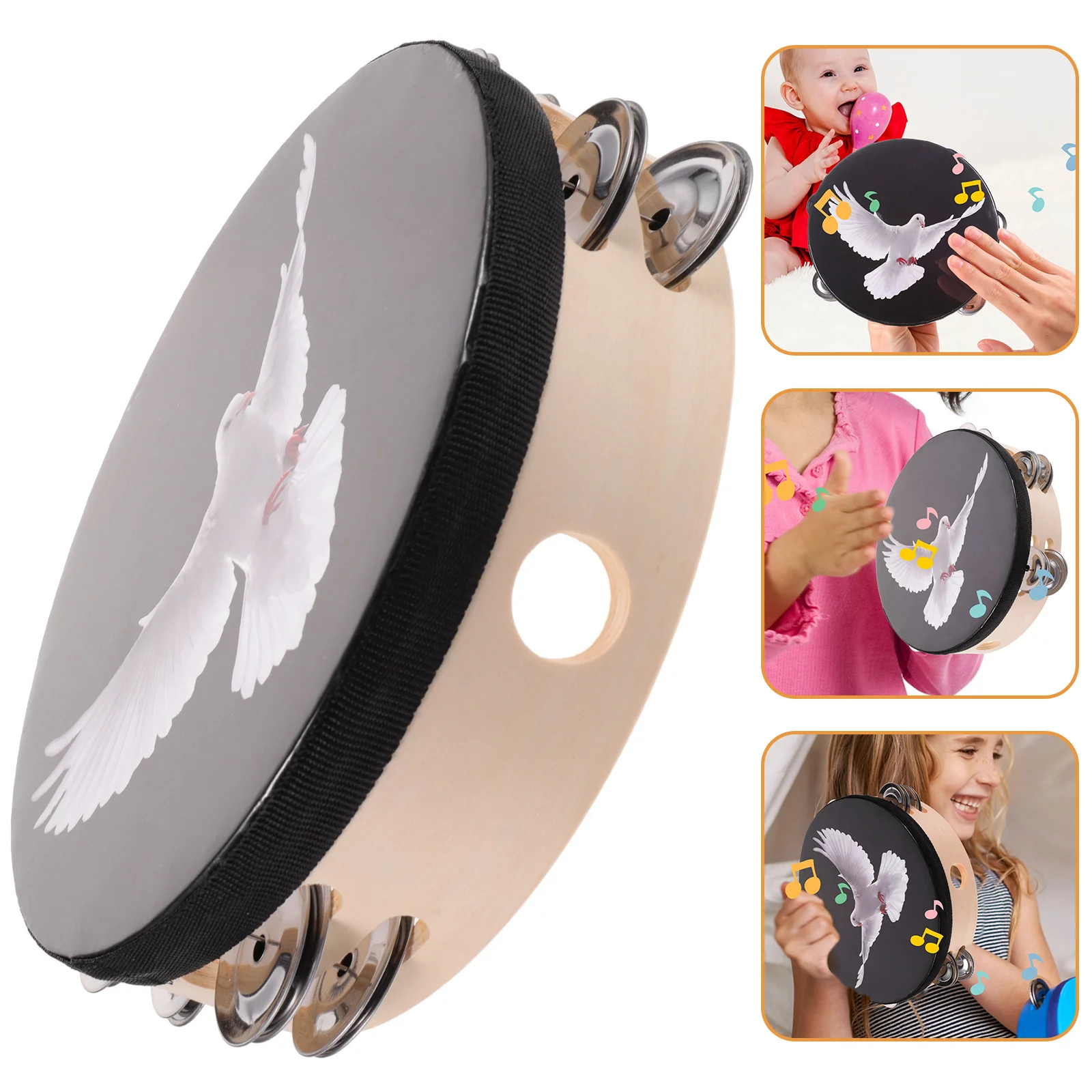Tambourine Handkids Instrument Drum Drums Adults Portable Handbells Percussion Instruments Toddlerchurch
Tambourine Handkids Instrument Drum Drums Adults Portable Handbells Percussion Instruments Toddlerchurch