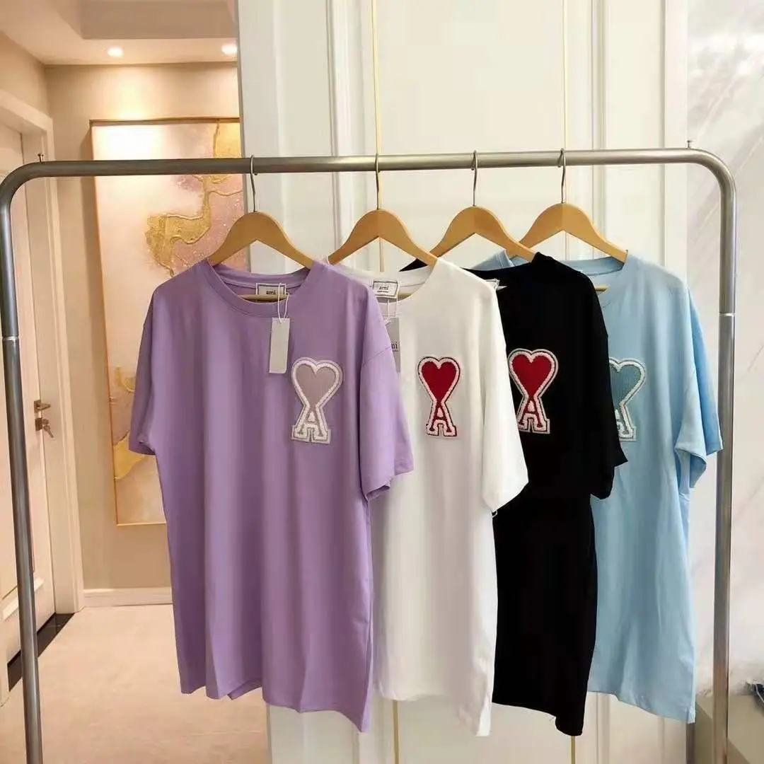 Luxury Brand Designer T Shirt for Women Men Unisex Embroidered Hearts Loose Tees S-4XL
Luxury Brand Designer T Shirt for Women Men Unisex Embroidered Hearts Loose Tees S-4XL
