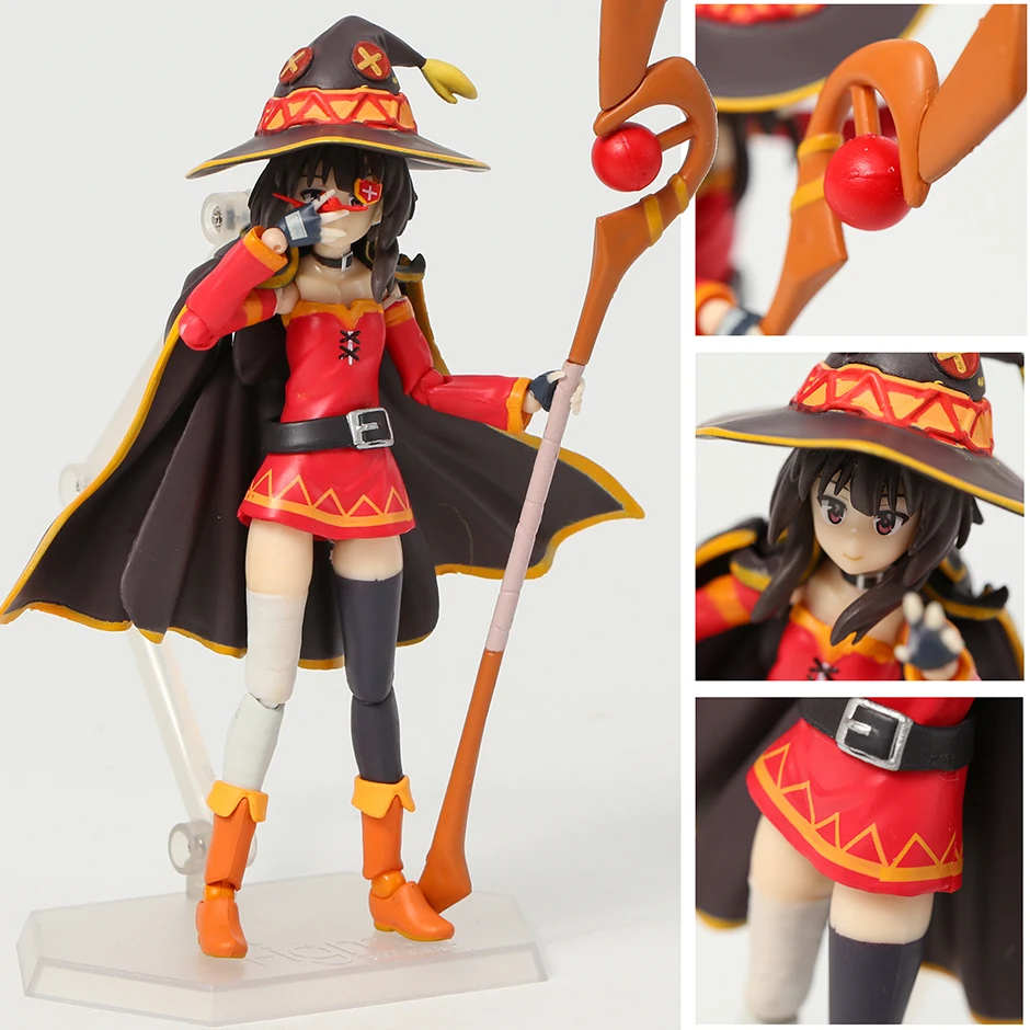 Figma 407 Megumin KonoSuba, Бог благословения на этот чудесный мир, экшн-игрушка, коллекционная фигурка, подарок
Figma 407 Megumin KonoSuba, Бог благословения на этот чудесный мир, экшн-игрушка, коллекционная фигурка, подарок