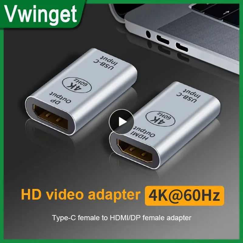 Не занимает много места Type-c на HDMI-совместимый 4k60hz Female Hd адаптер алюминиевый сплав корпус анти-отпечатки пальцев видео удлинитель
Не занимает много места Type-c на HDMI-совместимый 4k60hz Female Hd адаптер алюминиевый сплав корпус анти-отпечатки пальцев видео удлинитель