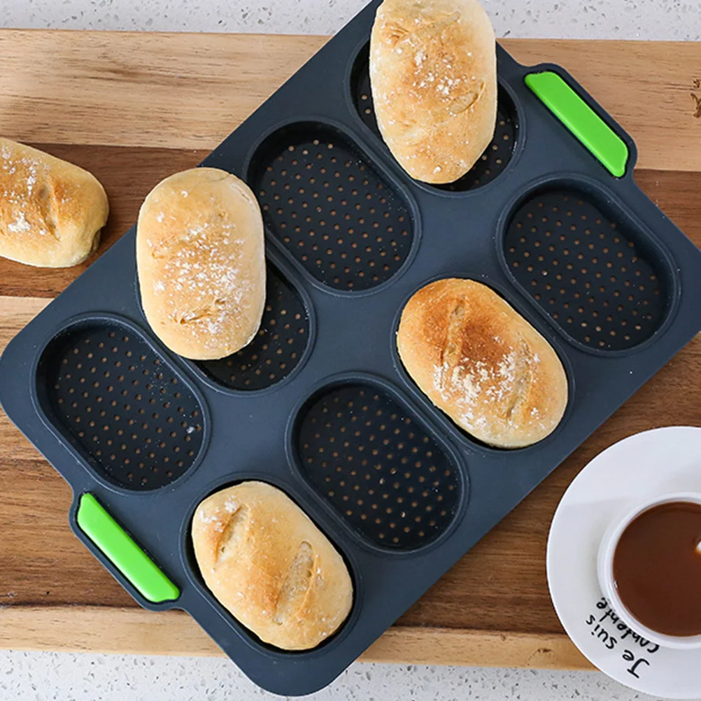 2PCS Silicone French Roll Mold Silicone Small Bread Baking Mold Food-grade Silicone Molds Non-stick Silicone Baking Mold
2PCS Silicone French Roll Mold Silicone Small Bread Baking Mold Food-grade Silicone Molds Non-stick Silicone Baking Mold