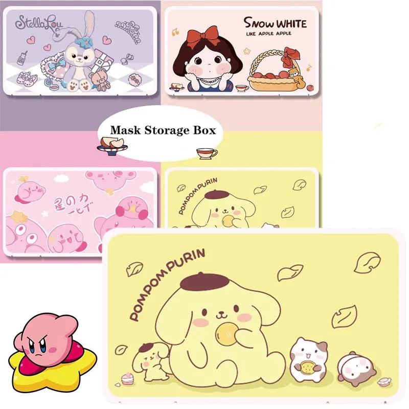 Kawaii Cinnamorol Onpompurin waterproof Mask Clip Cartoon Snow White Disposable Protective Mask Kids mask temporary storage box
Kawaii Cinnamorol Onpompurin waterproof Mask Clip Cartoon Snow White Disposable Protective Mask Kids mask temporary storage box
