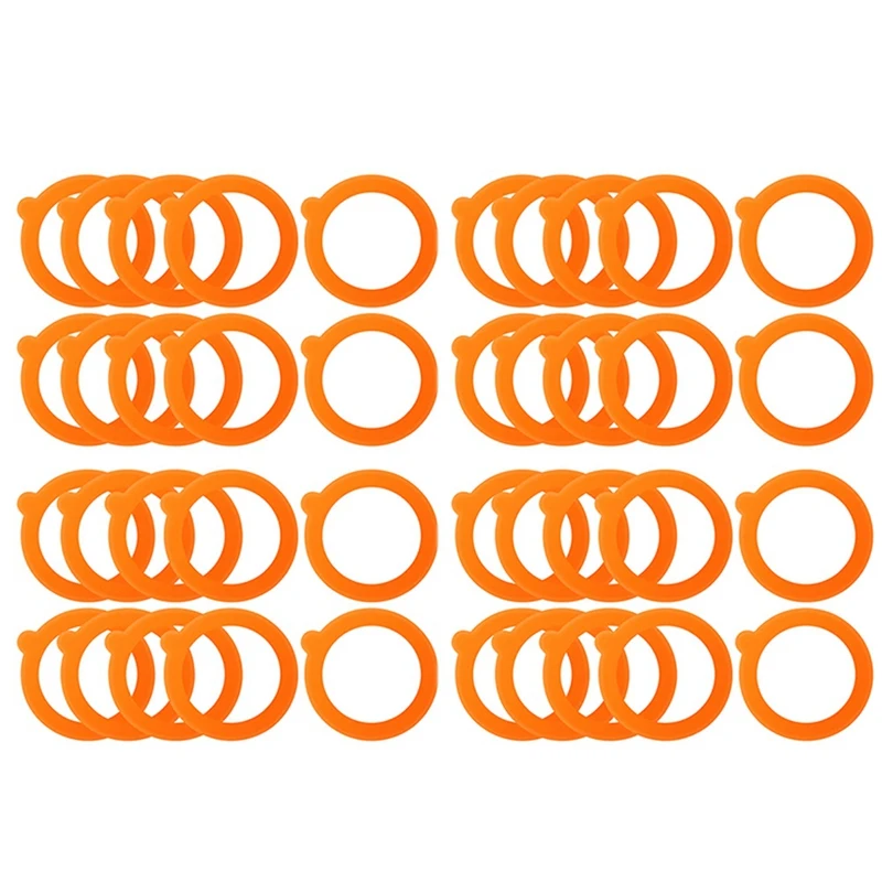 40 Pieces Replacement Silicone Seals Replacement Rubber Jar Seals Airtight Silicone Gasket Sealing Rings For Glass Clip
40 Pieces Replacement Silicone Seals Replacement Rubber Jar Seals Airtight Silicone Gasket Sealing Rings For Glass Clip