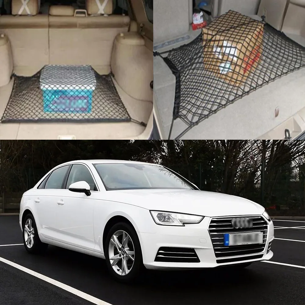 1pc New Car Trunk SUV Rear Cargo Organizer Storage Elastic Mesh Net Holder 4 Hooks Auto Interior Accessories
1pc New Car Trunk SUV Rear Cargo Organizer Storage Elastic Mesh Net Holder 4 Hooks Auto Interior Accessories