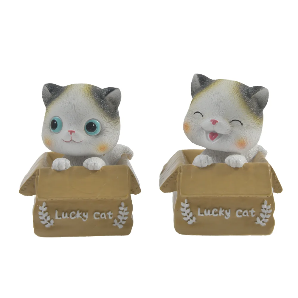 1 Pack Car Ornament Cute Shaking Kitten Doll Resin Car Ornament Decoration The Car Carries A Cute Little Bobblehead Cat
1 Pack Car Ornament Cute Shaking Kitten Doll Resin Car Ornament Decoration The Car Carries A Cute Little Bobblehead Cat