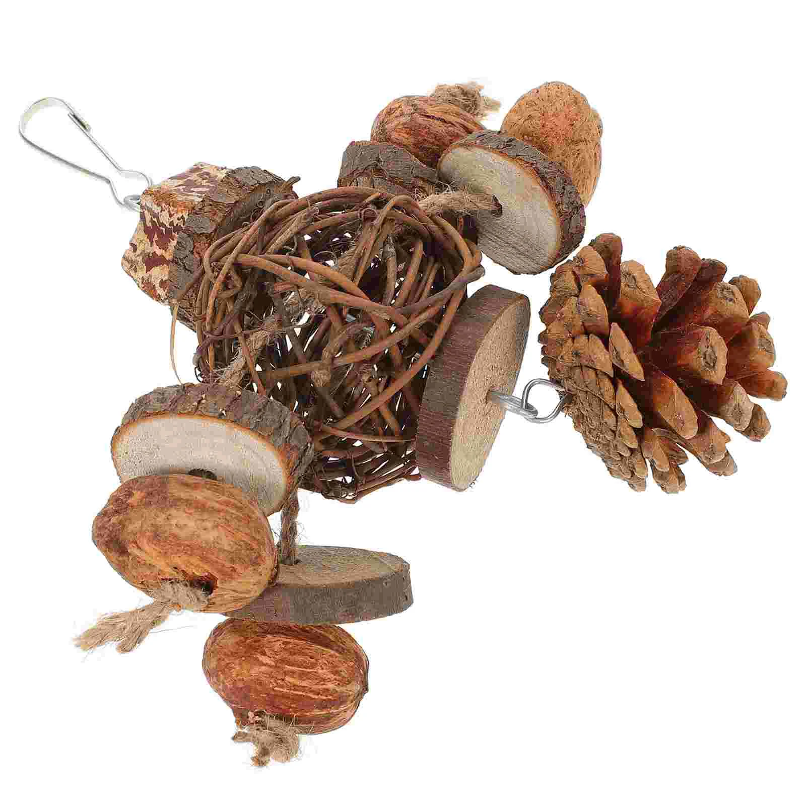 Toyparrot Bird Chew Hanging Swing Wood Chickencoop Chewing Grinding Cage Rattan Parakeet Plaything Bite Birdstearing Star
Toyparrot Bird Chew Hanging Swing Wood Chickencoop Chewing Grinding Cage Rattan Parakeet Plaything Bite Birdstearing Star