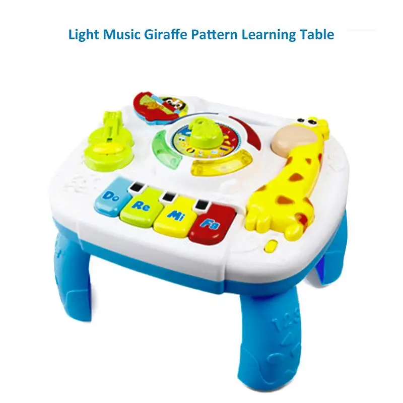 Baby Puzzle Learning Toy Light Music Giraffe Study Table Parent-child Activity Center Game Table For 1-3 Years Old Boys And Girl
Baby Puzzle Learning Toy Light Music Giraffe Study Table Parent-child Activity Center Game Table For 1-3 Years Old Boys And Girl
