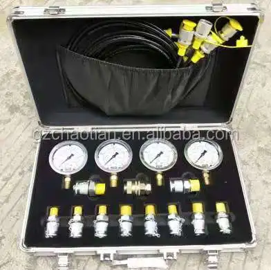 hydraulic pressure Test table Diagnostic Test Kits pressure gauge Test Kit Gauges for Excavator Spare Parts
hydraulic pressure Test table Diagnostic Test Kits pressure gauge Test Kit Gauges for Excavator Spare Parts