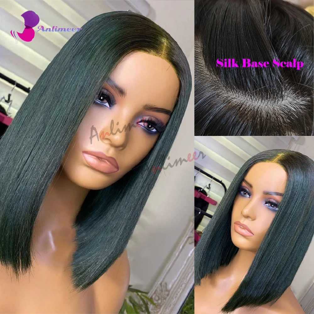 5x5 Lace Closure Wig 360 Wig Human Hair Full Wig Ombre Dark Green Human Hair Lace Front Wigs Elastic Bands For Wig for Women
5x5 Lace Closure Wig 360 Wig Human Hair Full Wig Ombre Dark Green Human Hair Lace Front Wigs Elastic Bands For Wig for Women