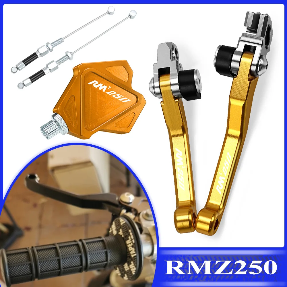 For Suzuki RMZ250 RMZ 250 2007-2012 2013 2014 2015 2016 Dirt Bike Brake Clutch Levers Stunt Clutch Easy Pull Cable System Set
For Suzuki RMZ250 RMZ 250 2007-2012 2013 2014 2015 2016 Dirt Bike Brake Clutch Levers Stunt Clutch Easy Pull Cable System Set