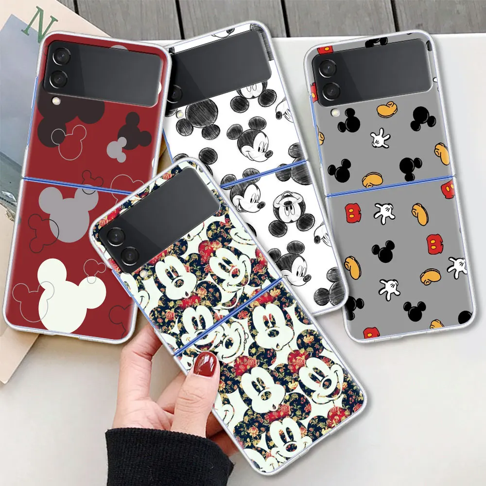 Cartoon Mickey Mouse Case For Samsung Galaxy Z Flip 3 5G PC Luxury Hard Cell Phone Cover ZFlip 6.7" Clear Transparent Coque
Cartoon Mickey Mouse Case For Samsung Galaxy Z Flip 3 5G PC Luxury Hard Cell Phone Cover ZFlip 6.7" Clear Transparent Coque