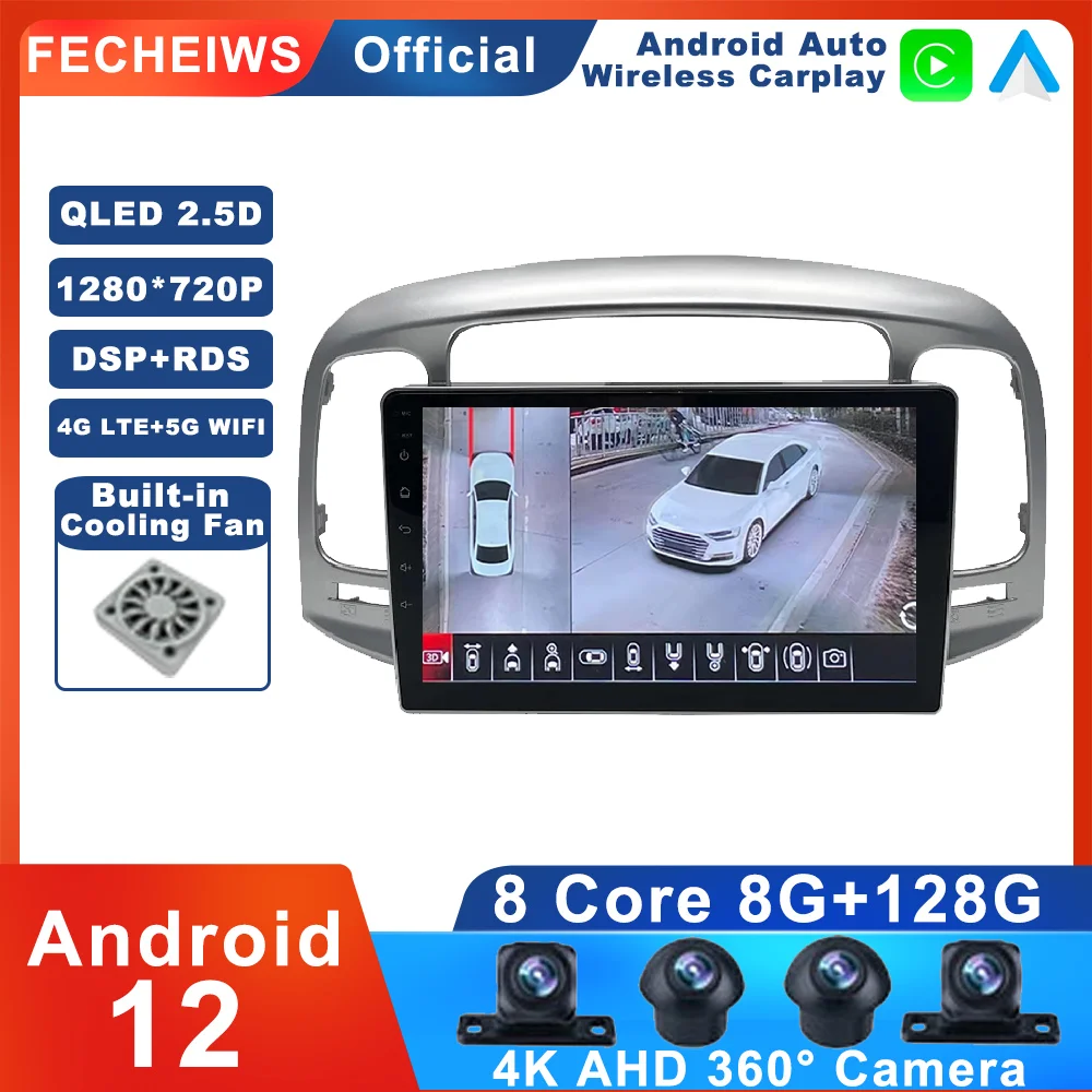 9 Inch Android 12 For Hyundai Accent 2009 - 2012 Car Radio Wireless Carplay Auto SWC Player No 2din Navigation GPS Multimedia 4G
9 Inch Android 12 For Hyundai Accent 2009 - 2012 Car Radio Wireless Carplay Auto SWC Player No 2din Navigation GPS Multimedia 4G