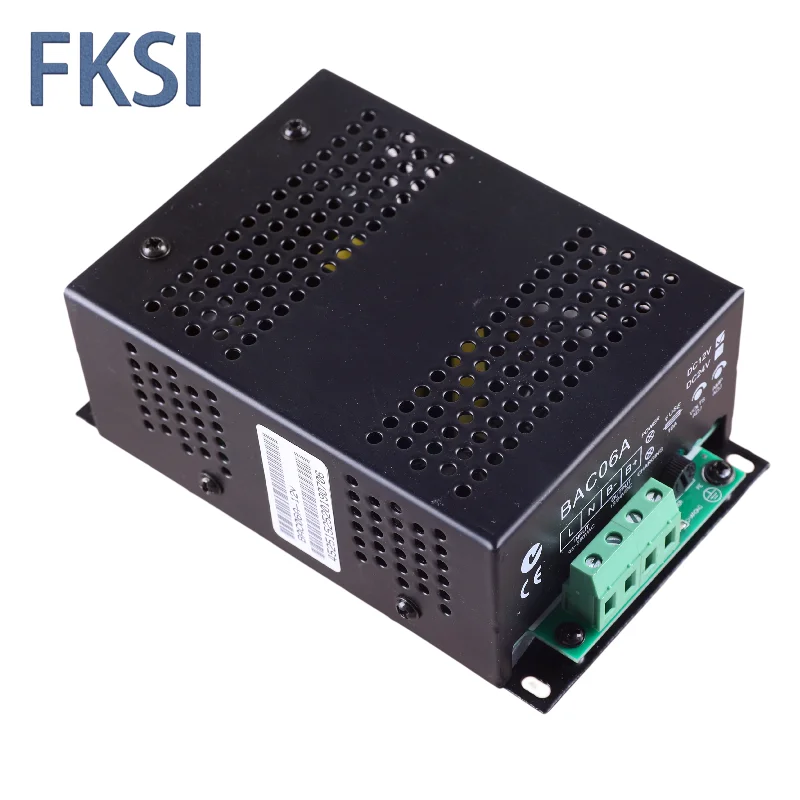12V 24V BAC06A Battery charger diesel generator battery float charger lead acid battery charger
12V 24V BAC06A Battery charger diesel generator battery float charger lead acid battery charger