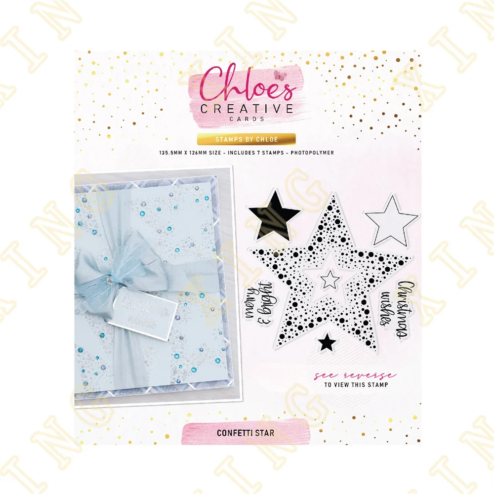 Metal Cutting Dies Clear Stamps New Confetti Star Scrapbook Diary Decoration Embossing Template Diy Greeting Card Handmade
Metal Cutting Dies Clear Stamps New Confetti Star Scrapbook Diary Decoration Embossing Template Diy Greeting Card Handmade