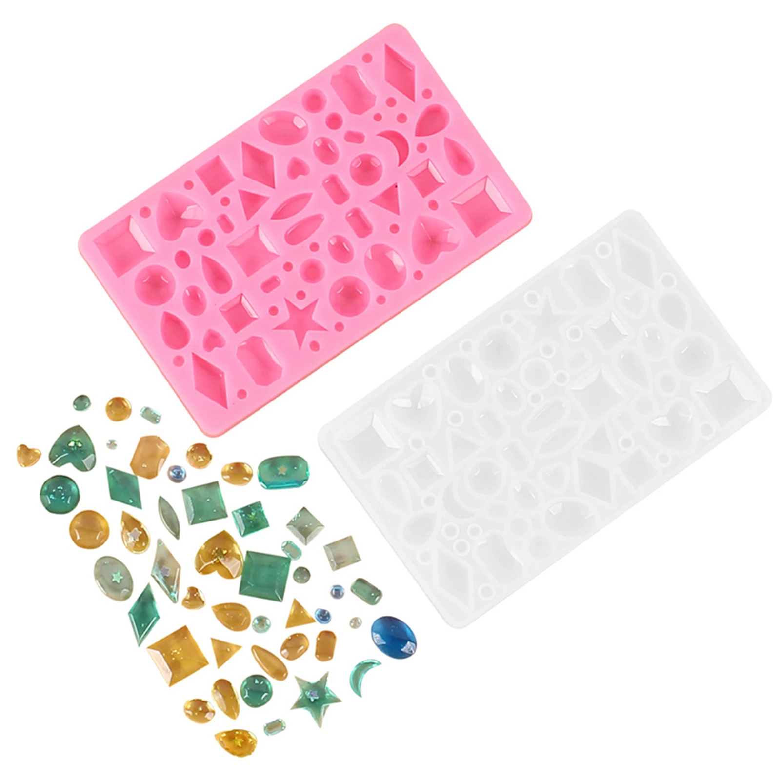 DIY Crystal Epoxy Tool Set Silicone Molds Jewelry Casting Molds Set Gift for Children's Day Thanksgiving
DIY Crystal Epoxy Tool Set Silicone Molds Jewelry Casting Molds Set Gift for Children's Day Thanksgiving