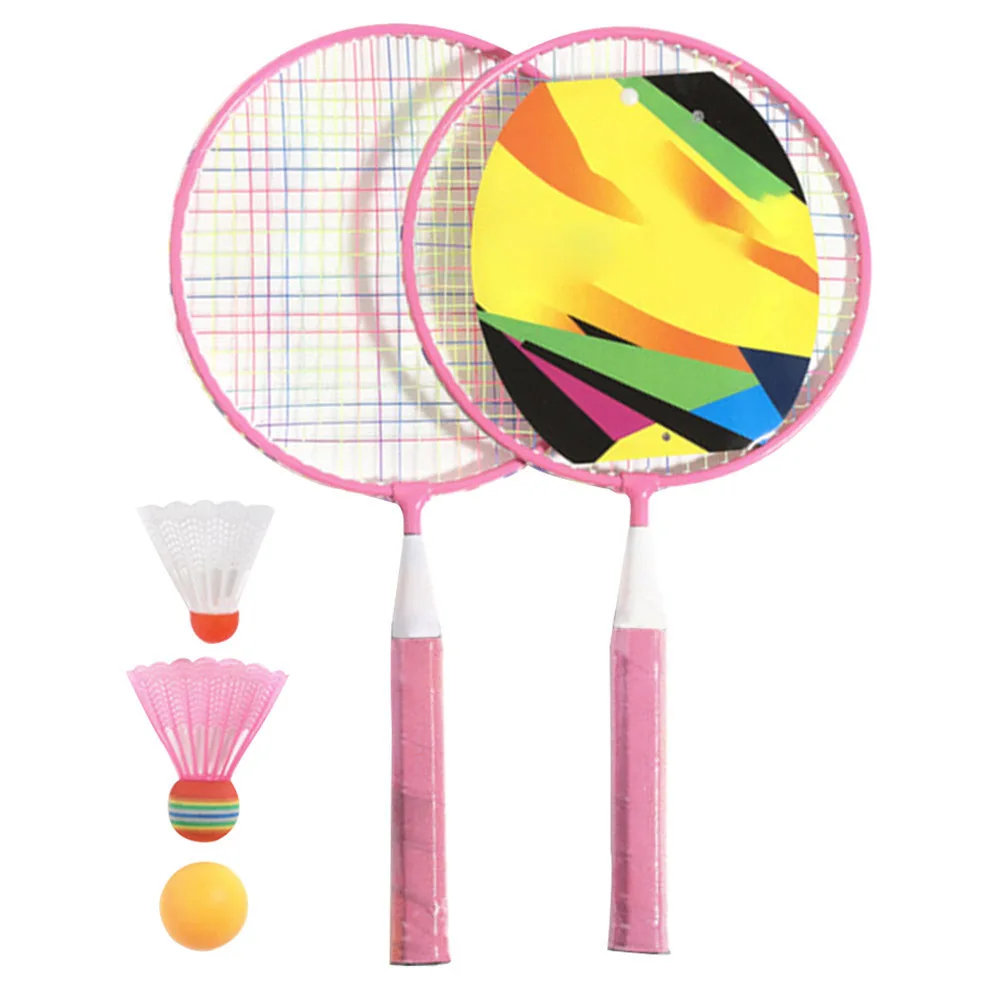 Indoor Outdoor Kids Badminton Set Kindergarten Sport Game Backpack Balls With Rackets Educational Toy Beach Anti Slip Handle
Indoor Outdoor Kids Badminton Set Kindergarten Sport Game Backpack Balls With Rackets Educational Toy Beach Anti Slip Handle