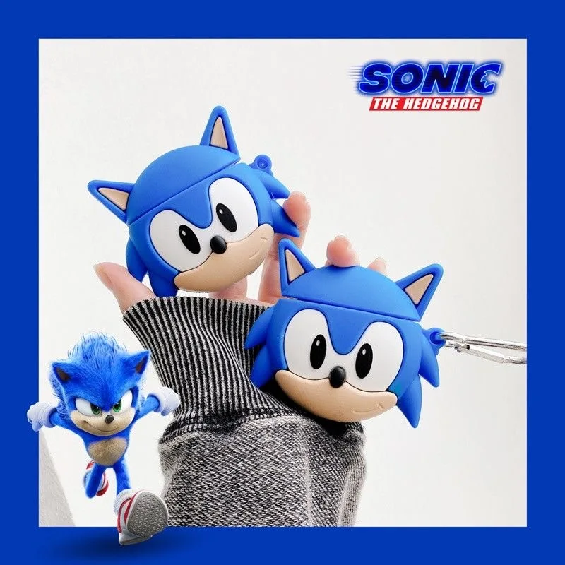 3D Cartoon Sonic Bluetooth-compatible Earphone Set PC Hard case Earphone Case for AirPods 1 2 Pro 3 Cover
3D Cartoon Sonic Bluetooth-compatible Earphone Set PC Hard case Earphone Case for AirPods 1 2 Pro 3 Cover