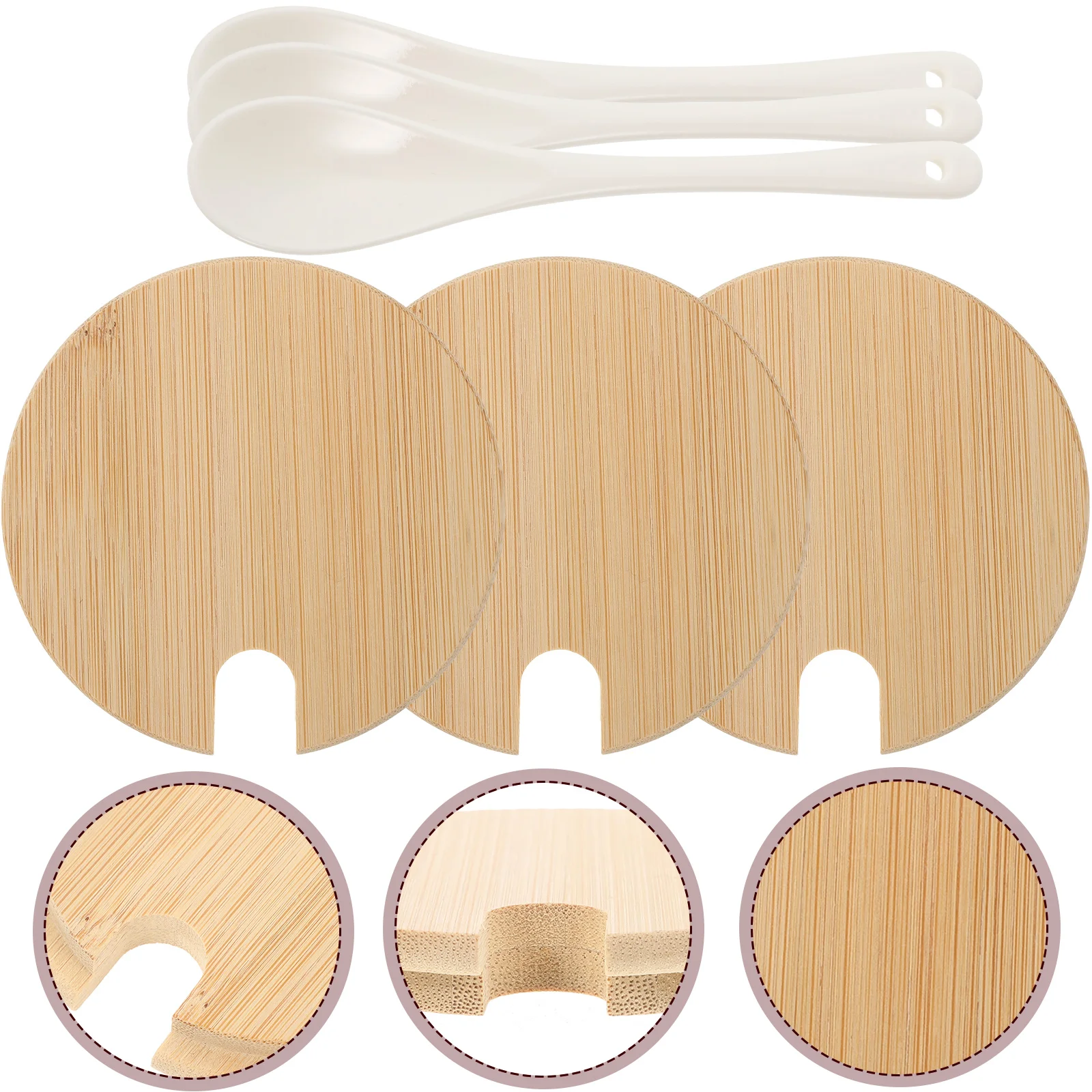 Spoons Cup Lids Lid Cover Jarmug Drink Water Wooden Sugar Teaspoons Ceramic Hot Honeyespresso Soup Canning Serving Glasses
Spoons Cup Lids Lid Cover Jarmug Drink Water Wooden Sugar Teaspoons Ceramic Hot Honeyespresso Soup Canning Serving Glasses
