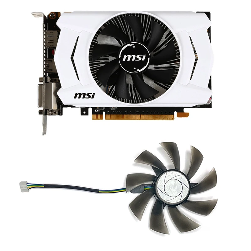 New HA9015H12F-Z 85MM MSI GTX950 Replacement Cooling Fan for MSI GeForce GTX 950 2GD5 OC GeForce GTX 1060 6G OC R7 360 2GD5 OC
New HA9015H12F-Z 85MM MSI GTX950 Replacement Cooling Fan for MSI GeForce GTX 950 2GD5 OC GeForce GTX 1060 6G OC R7 360 2GD5 OC
