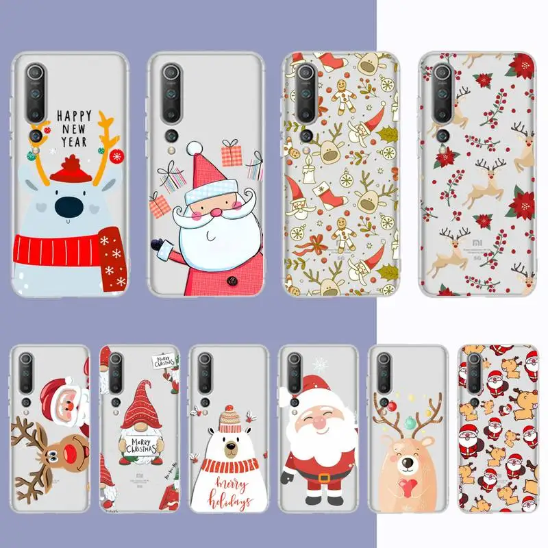 Cartoon Christmas Deer Phone Case for Samsung S20 S10 lite S21 plus for Redmi Note8 9pro for Huawei P20 Clear Case
Cartoon Christmas Deer Phone Case for Samsung S20 S10 lite S21 plus for Redmi Note8 9pro for Huawei P20 Clear Case