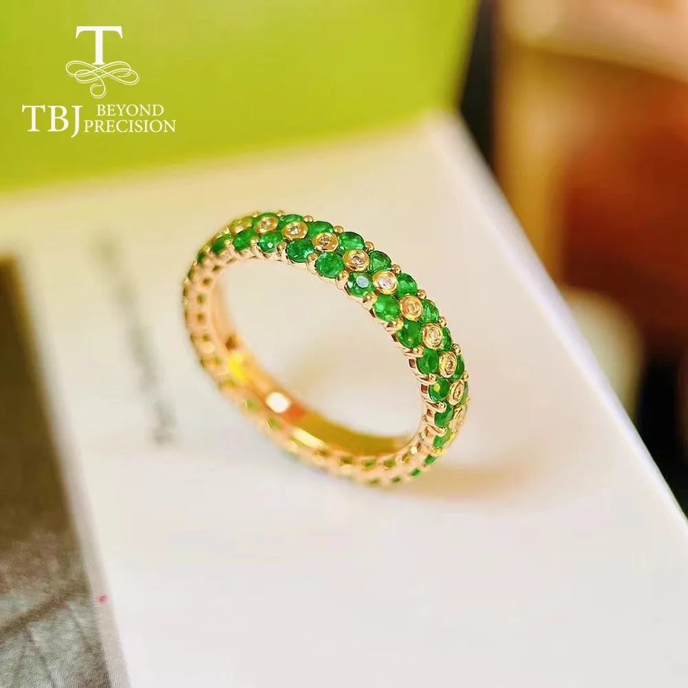 18k yellow gold diamond emerald women Ring 1.5ct green emerald with 0.103ct africa diamond 750 gold fine jewelry for wife gift
18k yellow gold diamond emerald women Ring 1.5ct green emerald with 0.103ct africa diamond 750 gold fine jewelry for wife gift