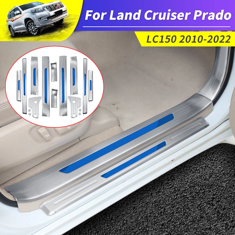 Для 2010-2021 Toyota Land Cruiser Prado 150 Lc150 защита пороговой педали из нержавеющей стали аксессуары для украшения интерьера
Для 2010-2021 Toyota Land Cruiser Prado 150 Lc150 защита пороговой педали из нержавеющей стали аксессуары для украшения интерьера