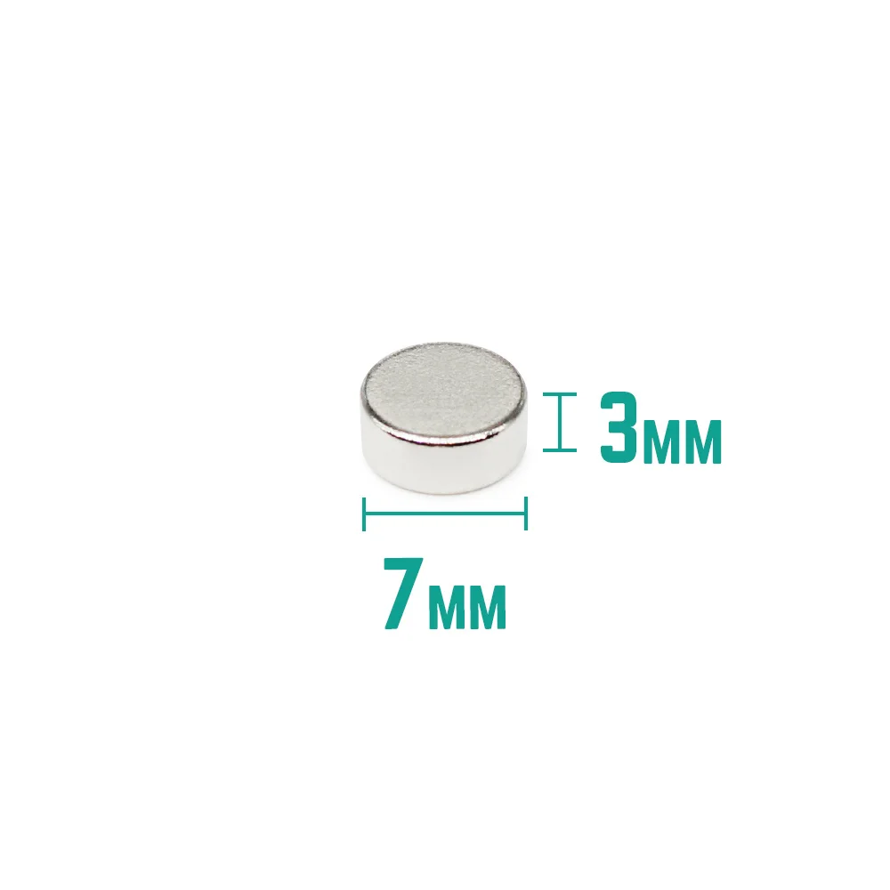 20/50/100/150/200/500PCS 7*3 mm Round Rare Earth Neodymium Magnet 7x3mm 7x3 Strong Small Magnetic Magnets For Craft 7mm x 3 mm
20/50/100/150/200/500PCS 7*3 mm Round Rare Earth Neodymium Magnet 7x3mm 7x3 Strong Small Magnetic Magnets For Craft 7mm x 3 mm