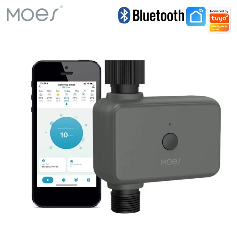 Умный таймер воды Tuya, совместимый с Bluetooth, программируемый таймер для орошения с задержкой, требуется автоматический и ручной концентратор ...
Умный таймер воды Tuya, совместимый с Bluetooth, программируемый таймер для орошения с задержкой, требуется автоматический и ручной концентратор ...