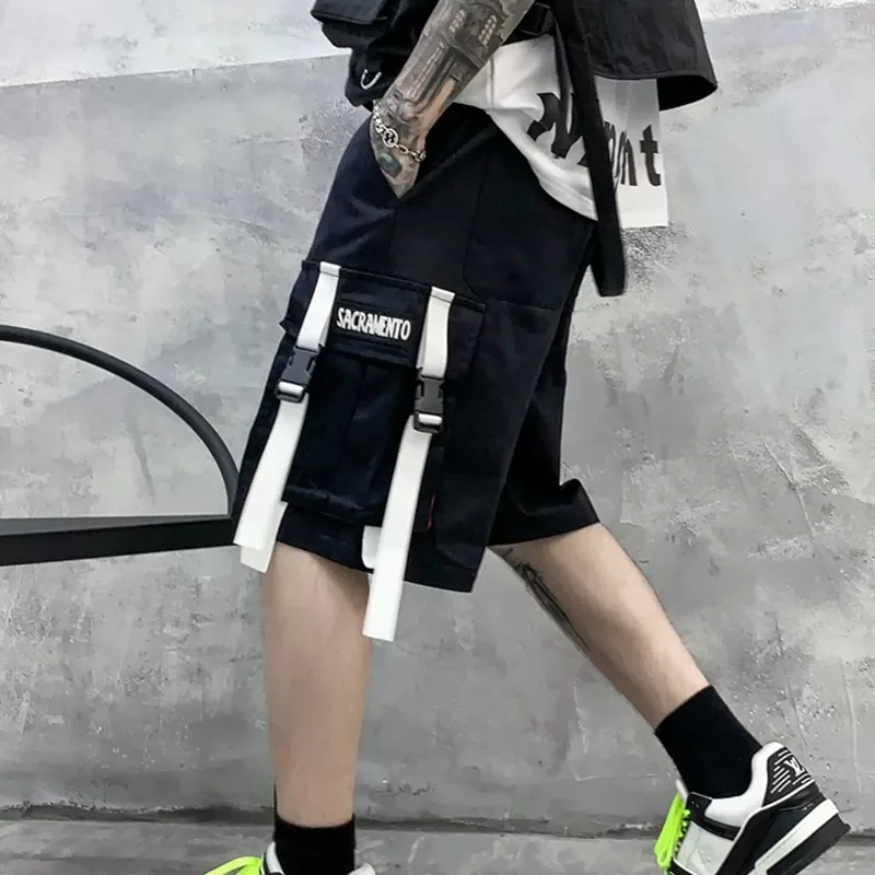 NEW IN Summer Shorts Cargo Pants Men Harajuku Fashion Streetwear Hip Hop Punk Male Trousers Ribbon Techwear Sport Military Cloth
NEW IN Summer Shorts Cargo Pants Men Harajuku Fashion Streetwear Hip Hop Punk Male Trousers Ribbon Techwear Sport Military Cloth