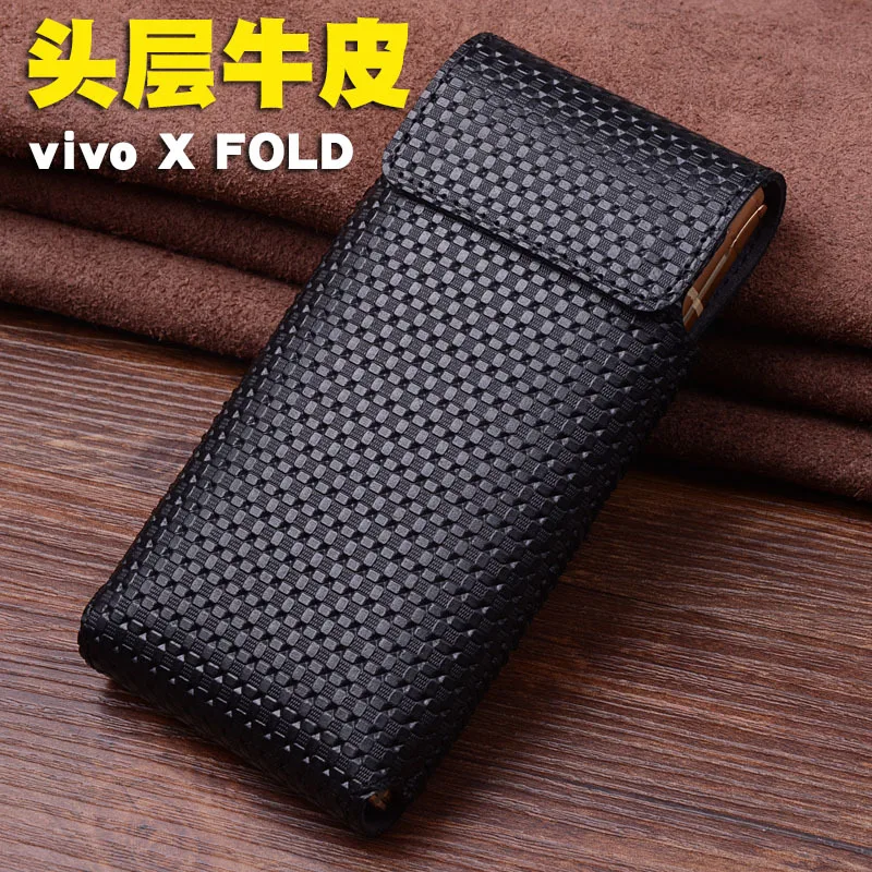Genuine Leather Case Bag for Vivo X Fold Case Pouch Protective Hanging Waist Business Style Handmade Leather Case V2178A Case
Genuine Leather Case Bag for Vivo X Fold Case Pouch Protective Hanging Waist Business Style Handmade Leather Case V2178A Case