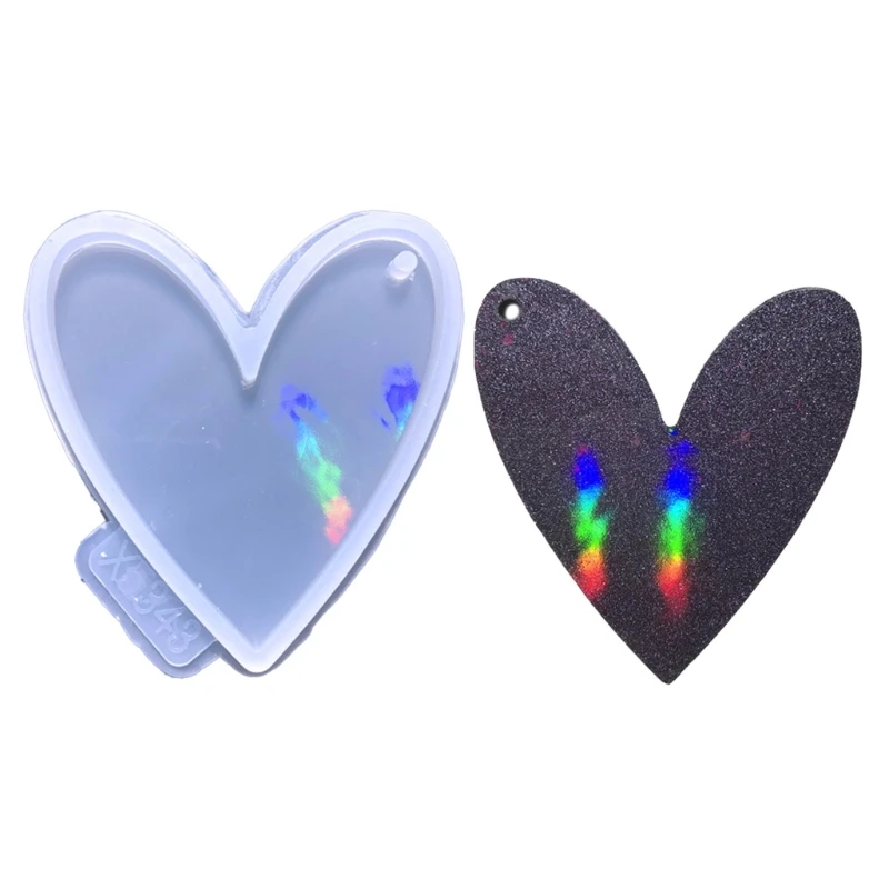 Полимерная форма брелок в форме сердца, форма для брелка из эпоксидной смолы, литье формы T8DE
Полимерная форма брелок в форме сердца, форма для брелка из эпоксидной смолы, литье формы T8DE
