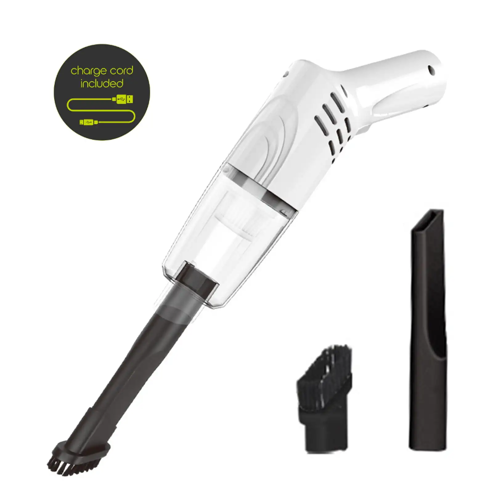 Cordless Vacuum Cleaner Lightweight Portable Handheld Vacuum for Car House, White
Cordless Vacuum Cleaner Lightweight Portable Handheld Vacuum for Car House, White