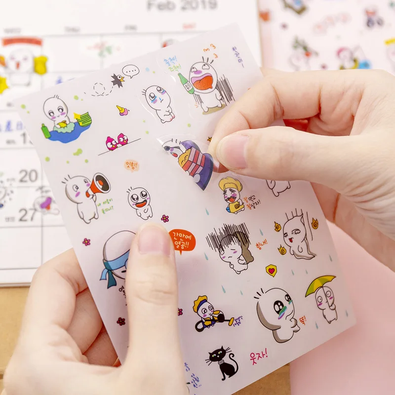 6pcs Creative Cartoon Cat Stickers Diy Photo Album Decoration Stickers Transparent Scrapbooking DIY Craft Children's Stickers
6pcs Creative Cartoon Cat Stickers Diy Photo Album Decoration Stickers Transparent Scrapbooking DIY Craft Children's Stickers
