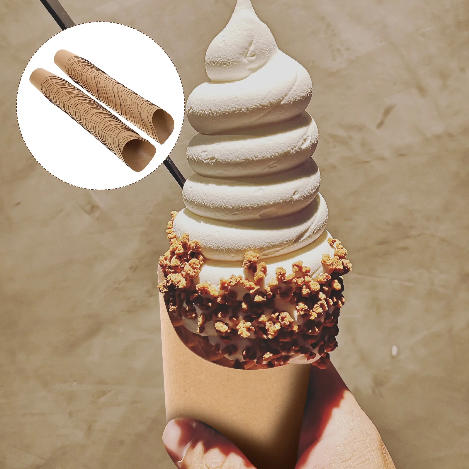 Cups Paper Conesfood Ice Cream Kraft Snacks Trays Fries Boxes Chip Waffle Popcorn Takeaway Snack Holder
Cups Paper Conesfood Ice Cream Kraft Snacks Trays Fries Boxes Chip Waffle Popcorn Takeaway Snack Holder