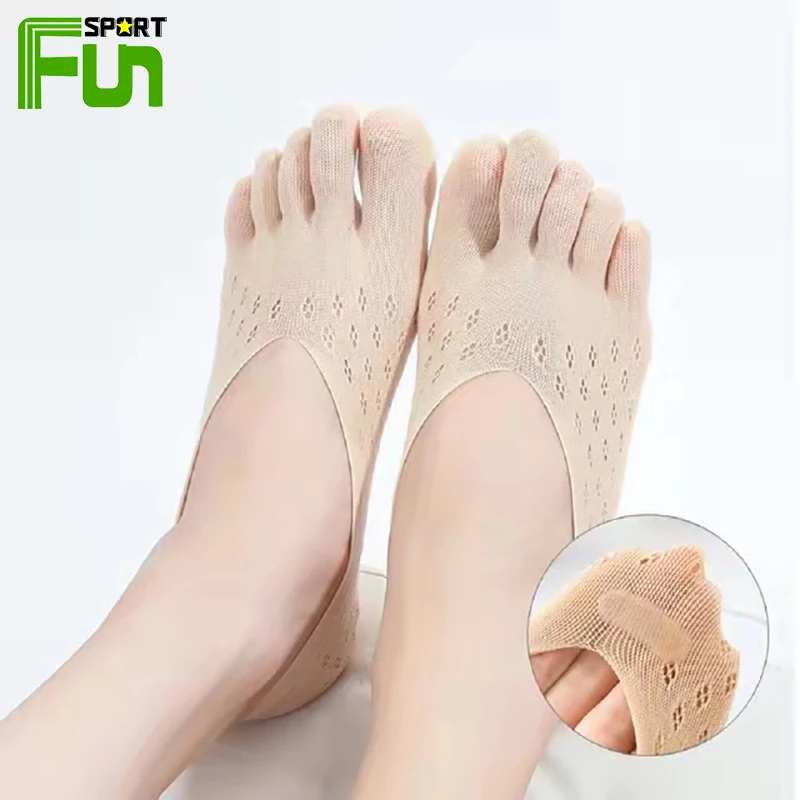 STARFUN Breathable Thin Section Five Finger Socks Women Invisible Silicone Anti-skid Prevent Friction Quick Dry Mesh Yoga Socks
STARFUN Breathable Thin Section Five Finger Socks Women Invisible Silicone Anti-skid Prevent Friction Quick Dry Mesh Yoga Socks