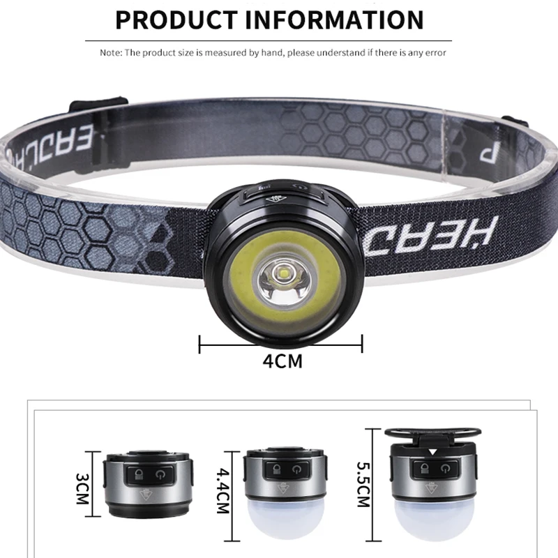 Headlight 4 IN 1 Multifunction XPG COB Headlamp Rechargeable USB Cap Clip Strong Magnet Headlight Outdoor Fishing Camping Light
Headlight 4 IN 1 Multifunction XPG COB Headlamp Rechargeable USB Cap Clip Strong Magnet Headlight Outdoor Fishing Camping Light