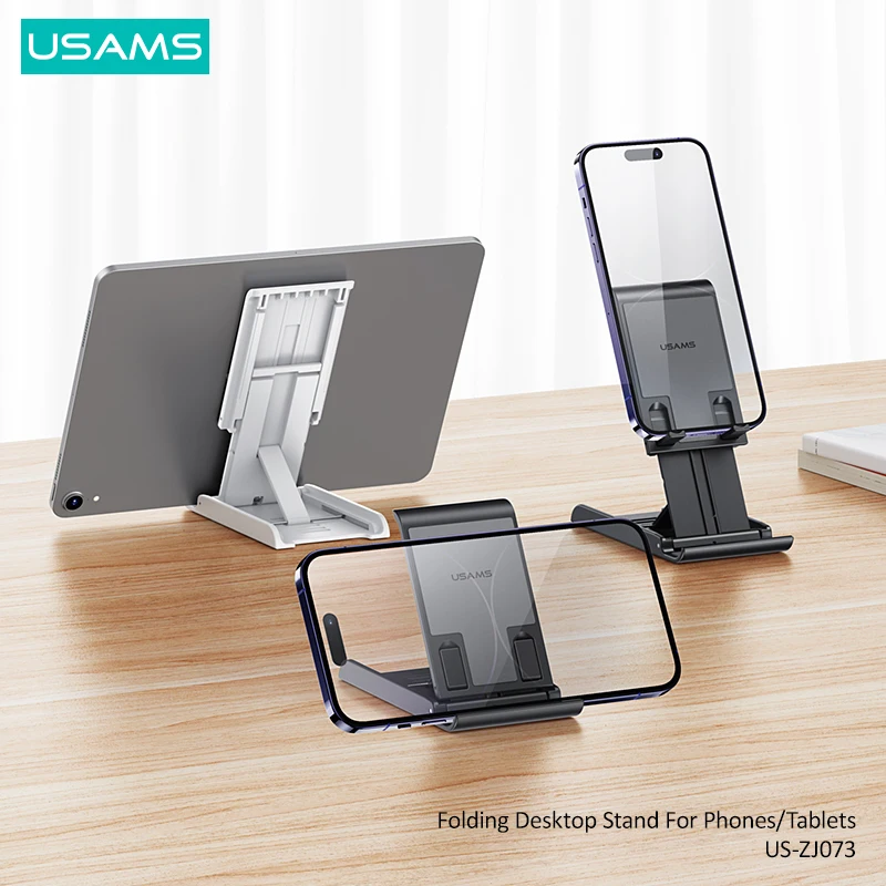 USAMS Lazy Bracket Folding Desktop Stand For iPhone 14 Pro Max iPad tablet Huawei Xiaomi Samsung Universal Phone Support Stand
USAMS Lazy Bracket Folding Desktop Stand For iPhone 14 Pro Max iPad tablet Huawei Xiaomi Samsung Universal Phone Support Stand