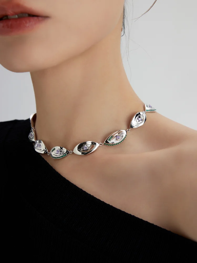 Timeless Wonder 3D Zirconia Evil Eye Statement Necklace for Women Designer Jewelry Runway Punk Gift Aesthetic Rare Set Top 5418
Timeless Wonder 3D Zirconia Evil Eye Statement Necklace for Women Designer Jewelry Runway Punk Gift Aesthetic Rare Set Top 5418